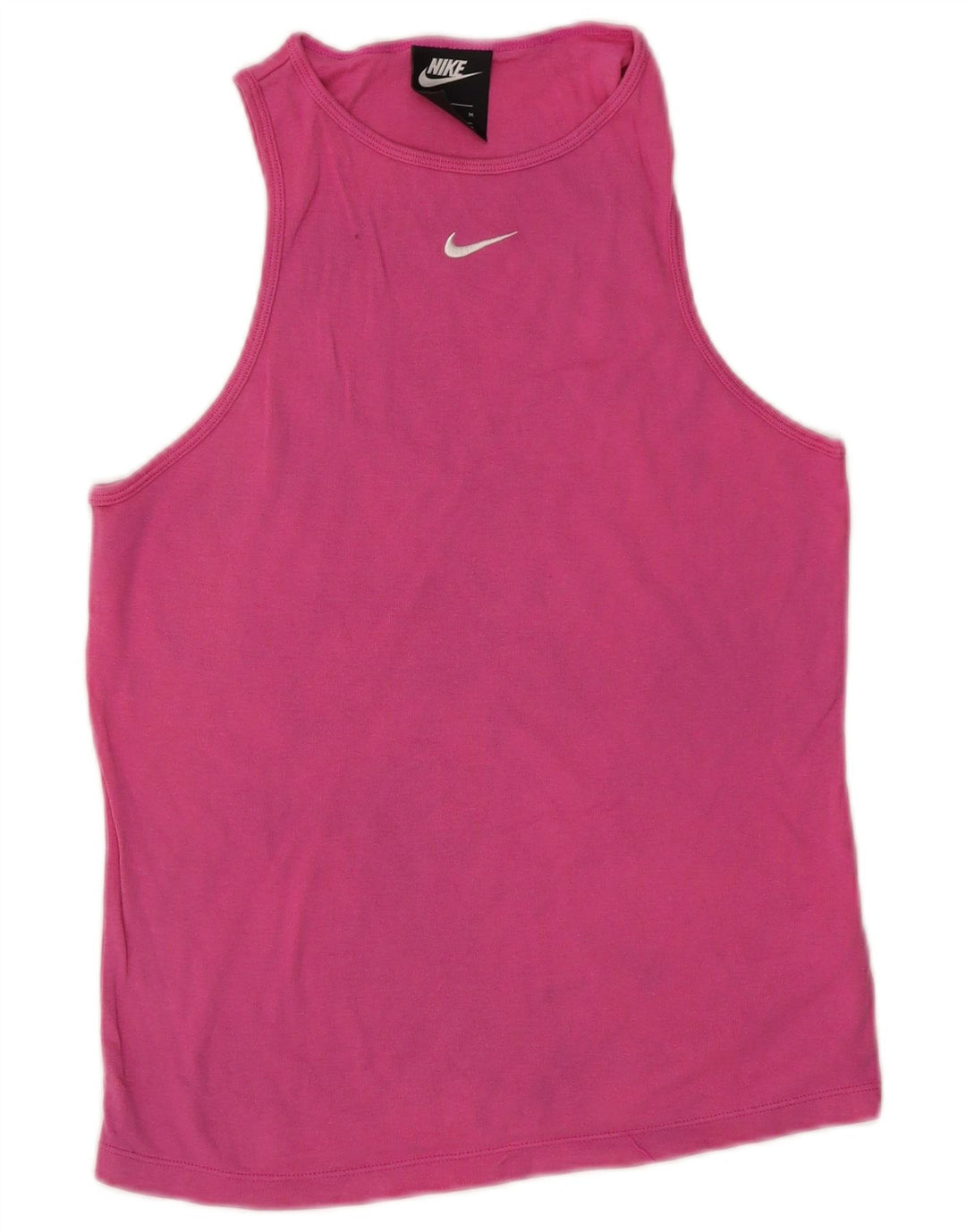 Nike - Camiseta sin mangas para mujer, talla 40, algodón rosa mediano