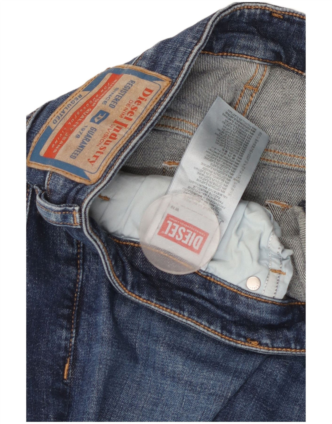 Vaqueros Slim Mujer Diesel W30 L31 Algodón Azul