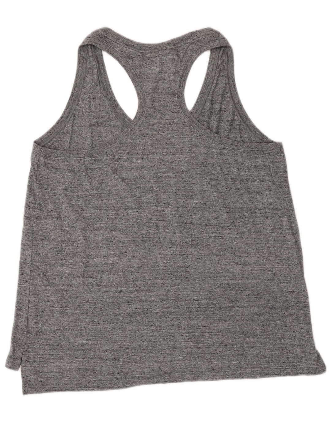 NIKE - Camiseta sin mangas para mujer, talla 40, talla grande, algodón moteado gris