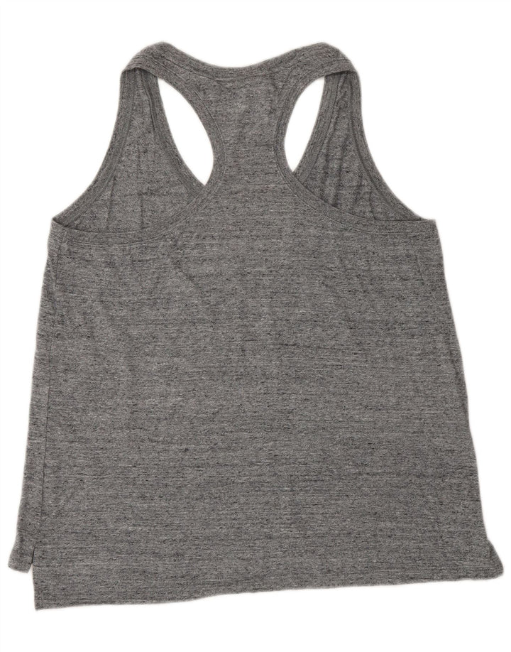 NIKE - Camiseta sin mangas para mujer, talla 40, talla grande, algodón moteado gris