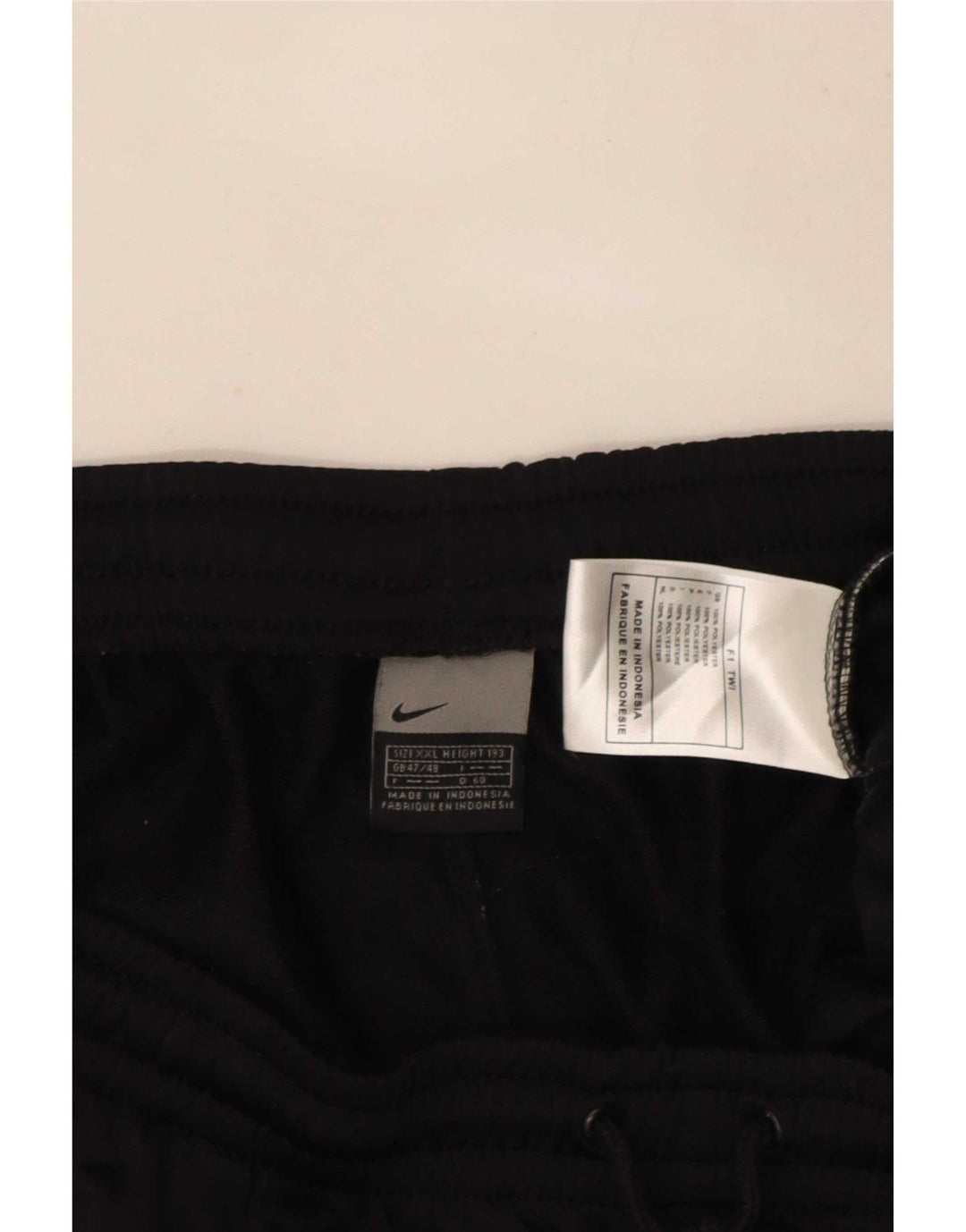 Pantalón de chándal Nike para hombre UK 47/48 2XL Negro Poliéster