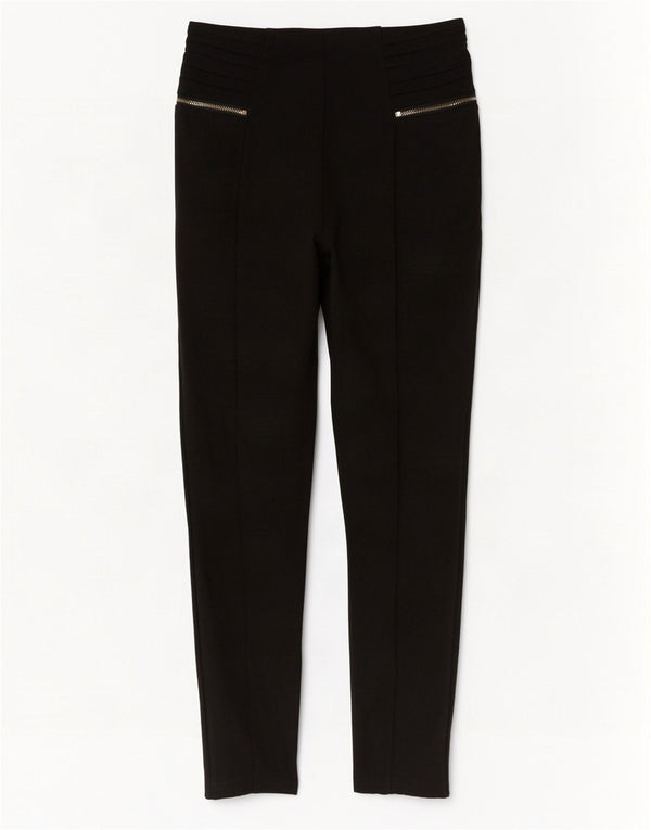 Zara Mujer Pantalones Cortos Medianos W28 L25 Negro