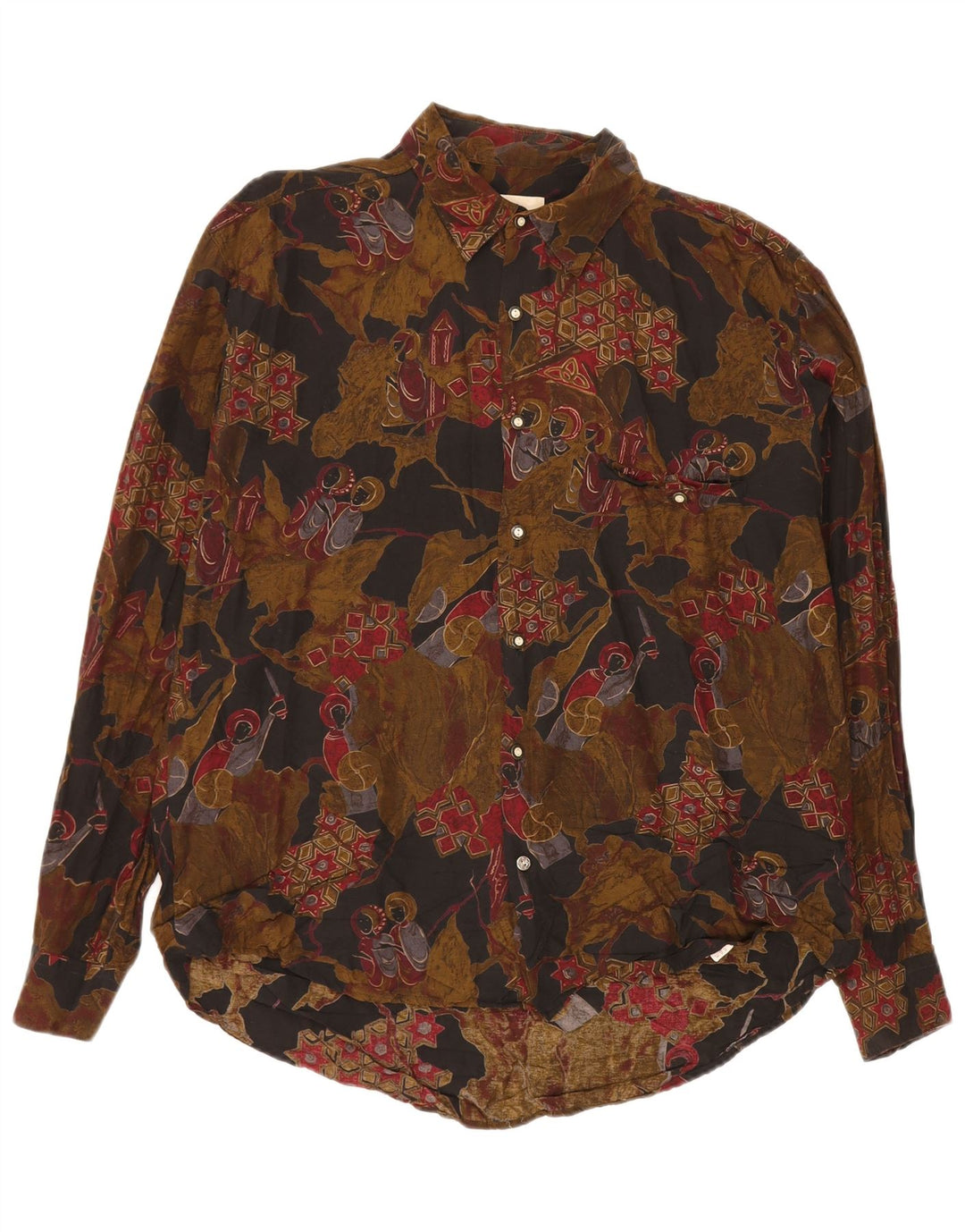 Camisa Gianni La Scala Hombre Grande Multicolor Floral