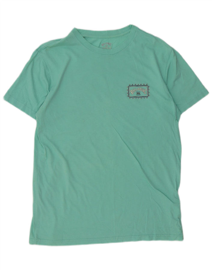 Billabong Hombre Camiseta Gráfica Top Poliéster Verde Medio