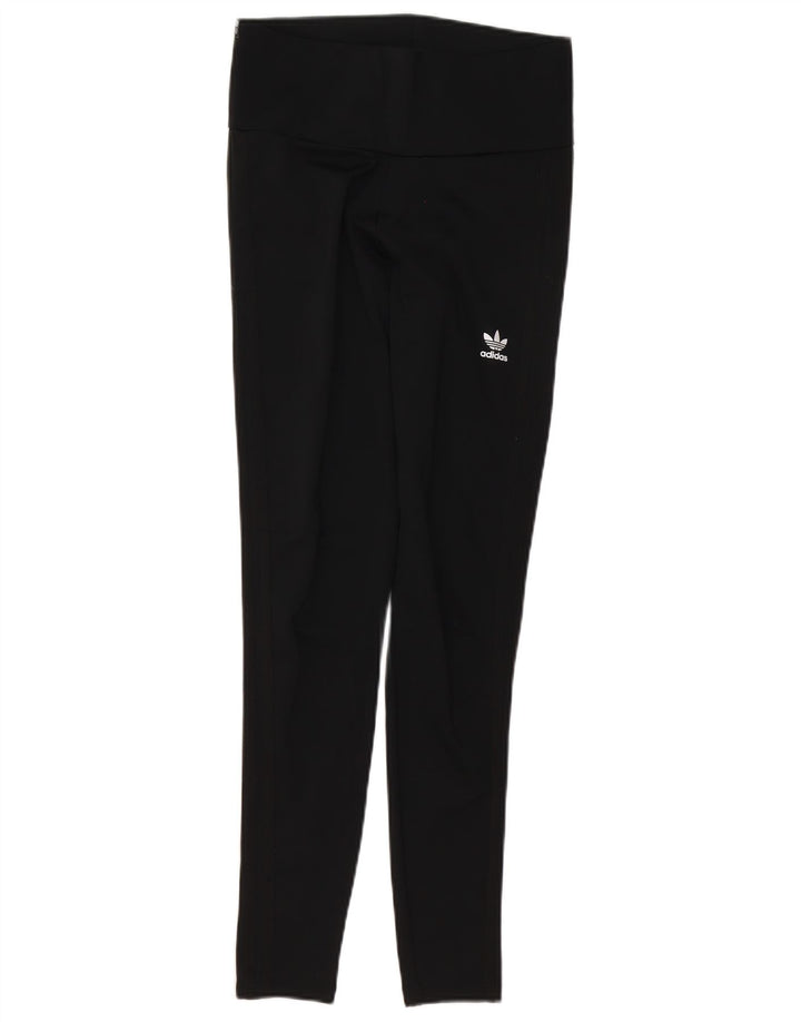 Adidas Leggings para mujer Reino Unido 12 Mediano Negro Poliéster