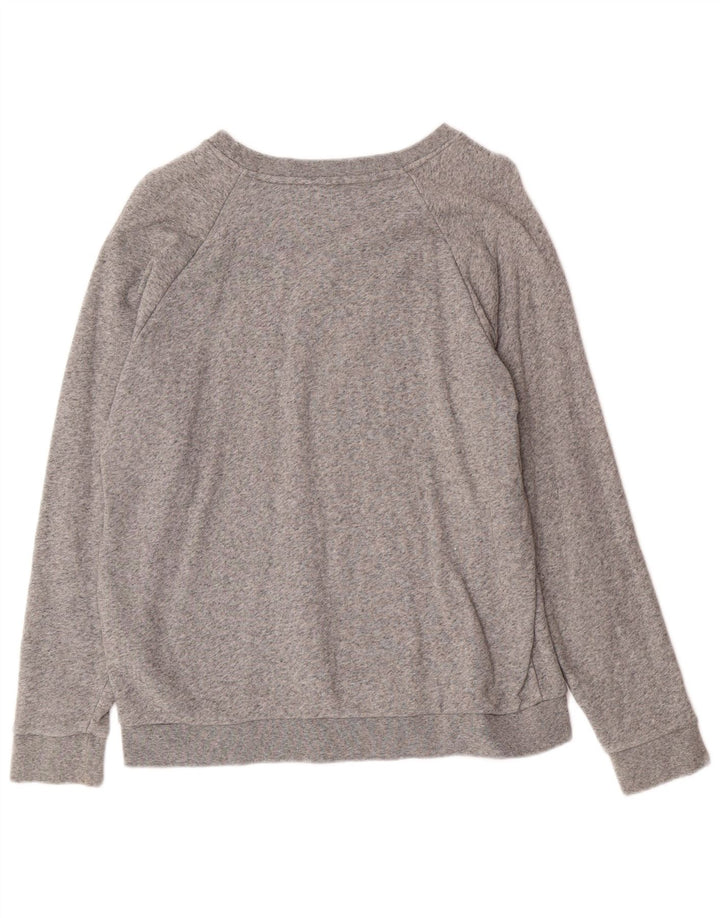 Levi's Sudadera gráfica para mujer Jumper UK 14 Algodón gris medio