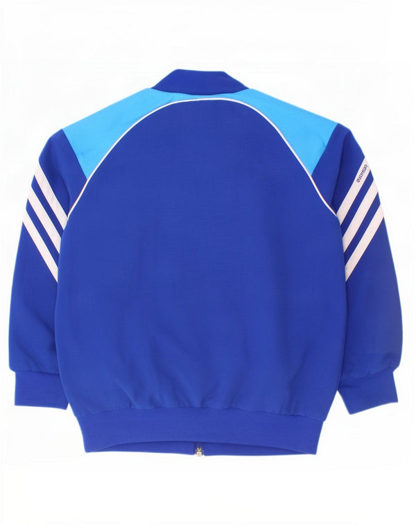 Adidas - Chaqueta de chándal para niño, 2-3 años, color azul, poliéster