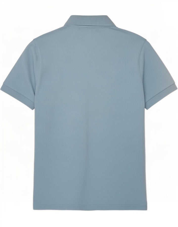 Polo Lee Hombre De Algodón Azul Medio