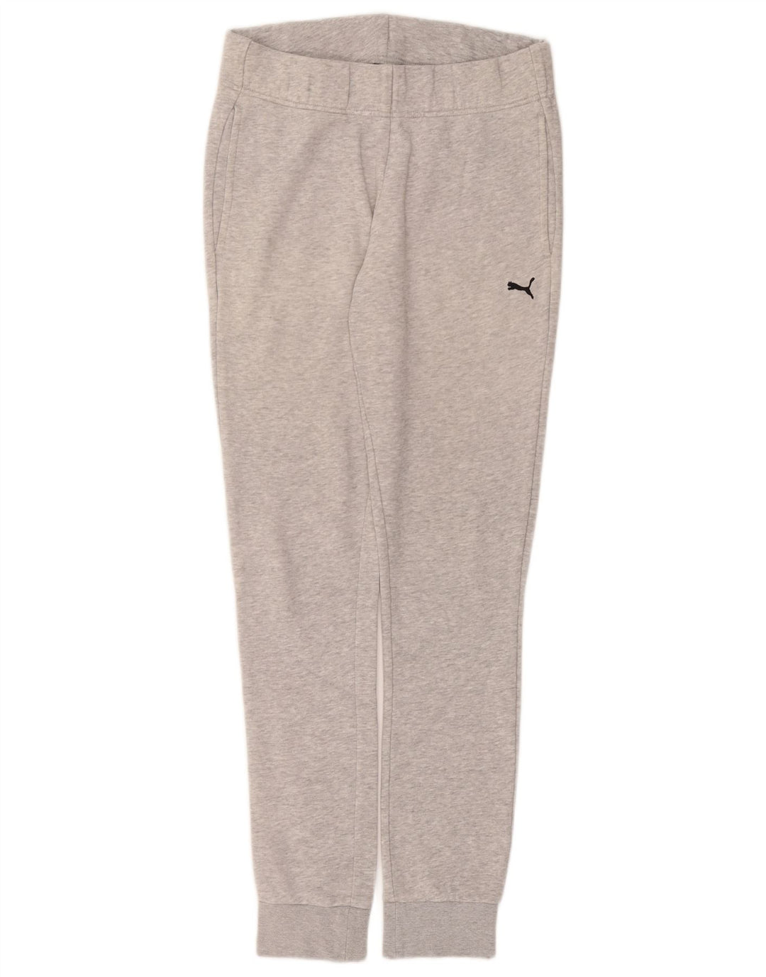 PUMA Pantalones de chándal para mujer Joggers UK 10 Small Grey Poliéster
