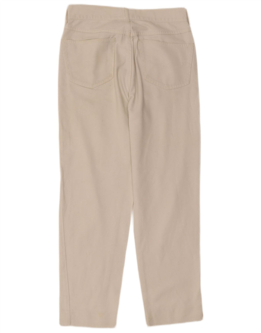 Jeans Rectos Vintage Mujer W30 L29 Blanco
