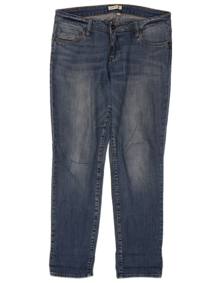 Orvis Jeans Slim para Mujer US 8 Medium W34 L30 Algodón Azul