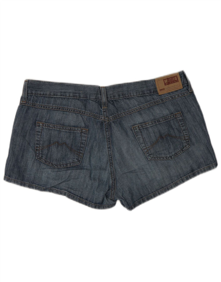 MUSTANG Shorts Vaqueros Mujer W31 Algodón Azul Medio