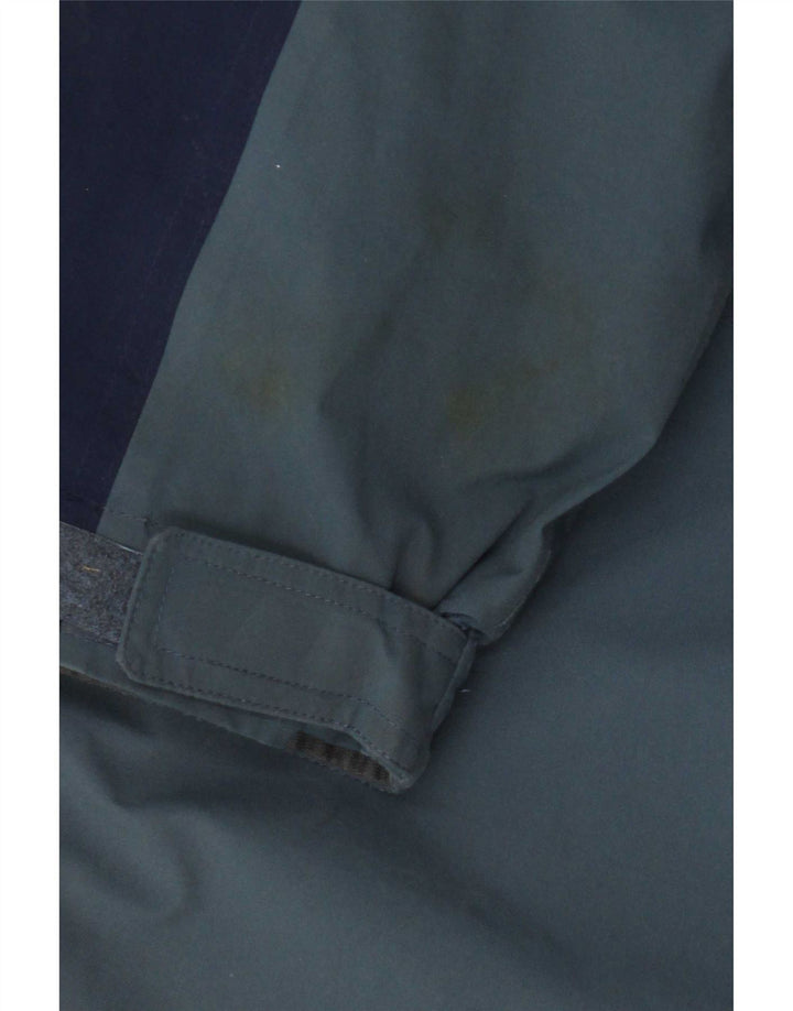 Sprayway Chaqueta impermeable con capucha para hombre UK 38 Medium Azul marino Colorblock