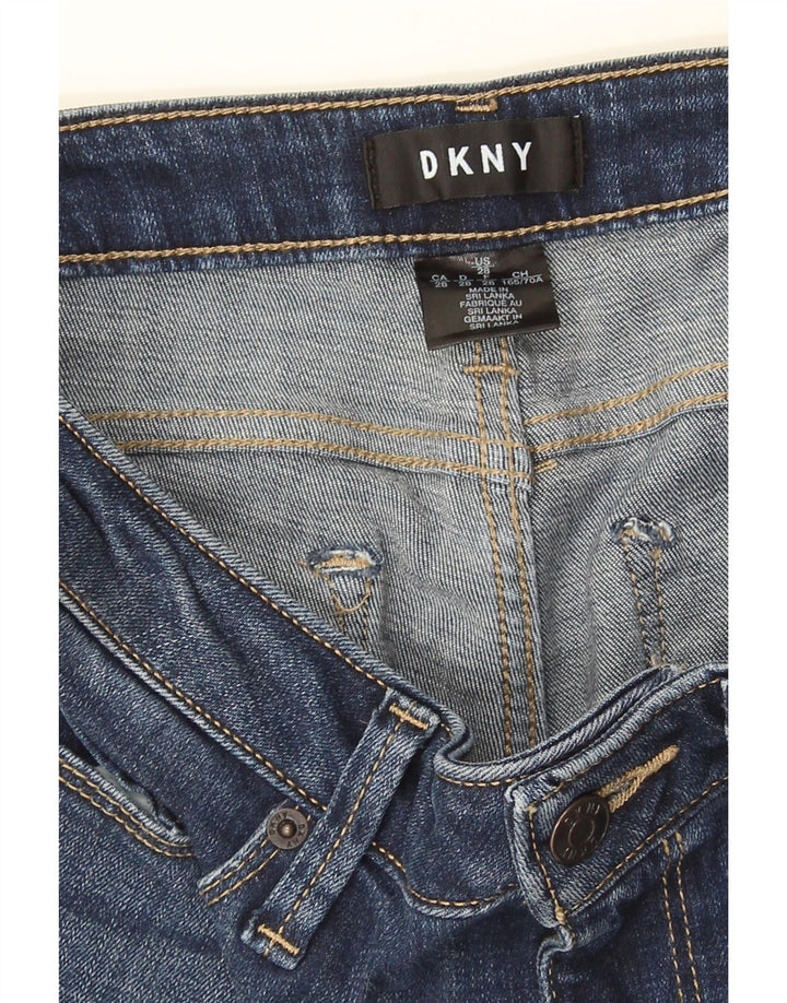 Vaqueros Skinny Mujer Dkny W28 L28 Azul