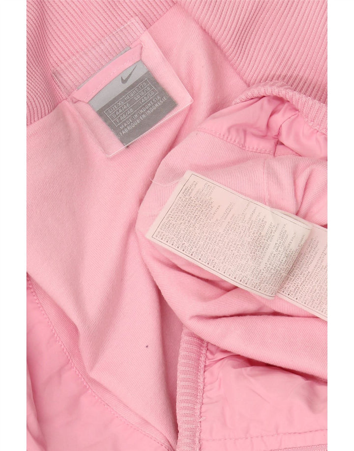 Chaqueta cortavientos NIKE Mujer ES 40/40 XL Poliéster rosa