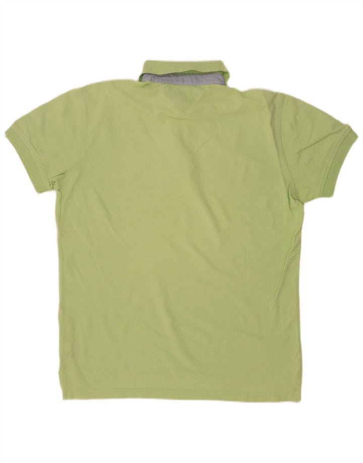 Polo Tommy Hilfiger Hombre Algodón Verde Medio