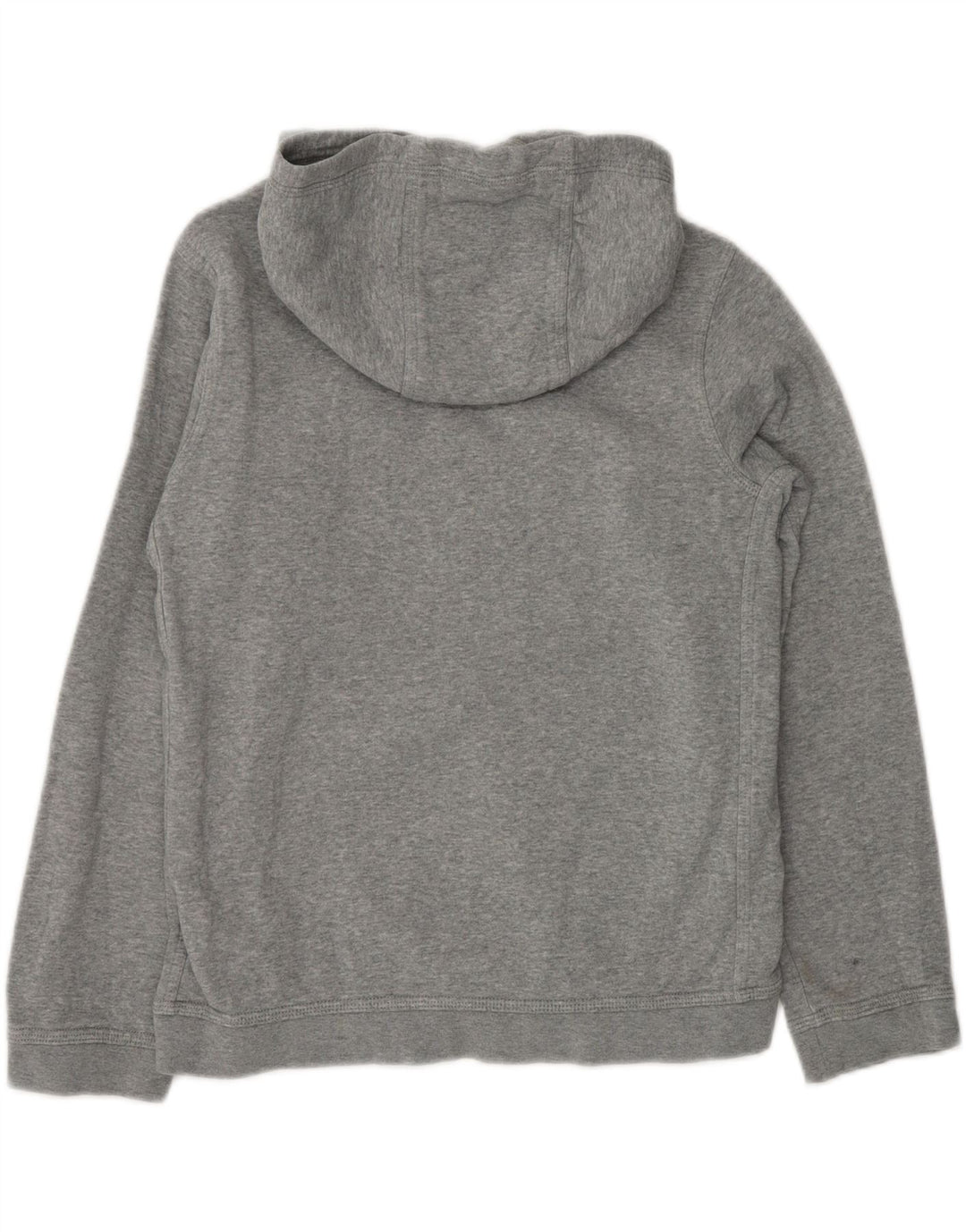 NIKE Sudadera con capucha para niños 12-13 años Grande Gris Algodón