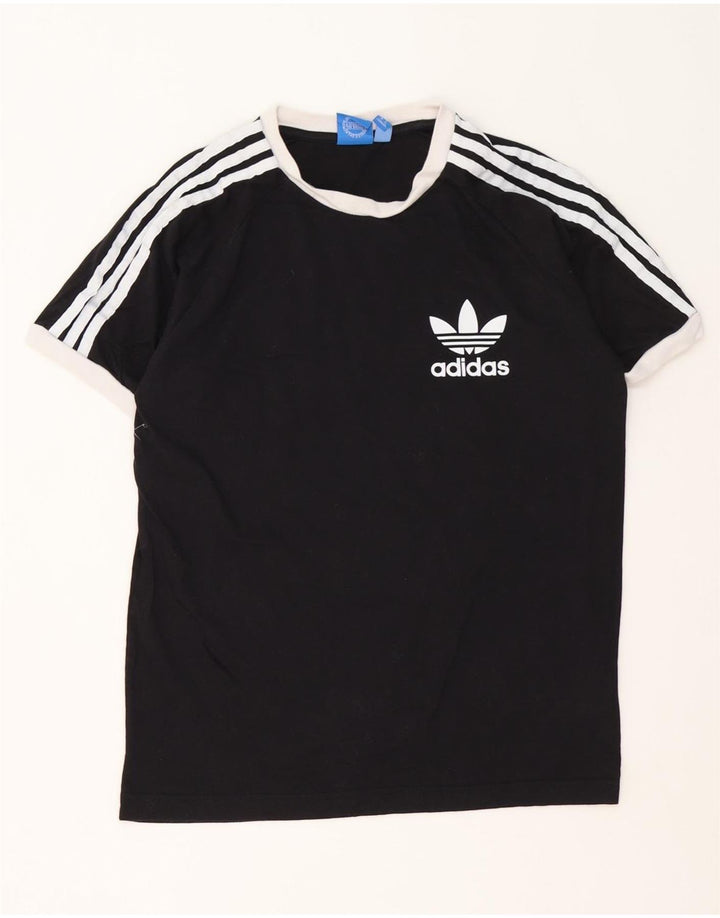 Camiseta Adidas Hombre Top Medium Negro Algodón