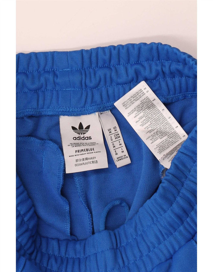 Pantalón De Chándal Adidas Hombre Azul Medio Algodón