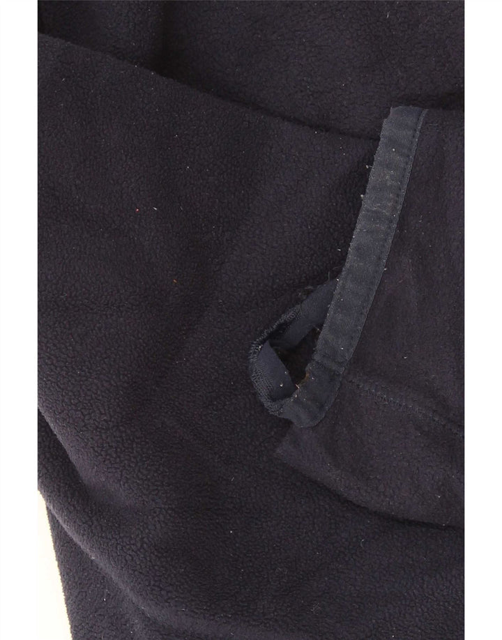 Gap Jersey De Forro Polar Con Cremallera Y Cuello Para Hombre XL Azul Marino