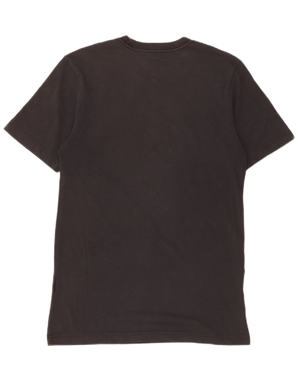 Nike Dri Fit Graphic Camiseta para hombre, talla pequeña, color negro