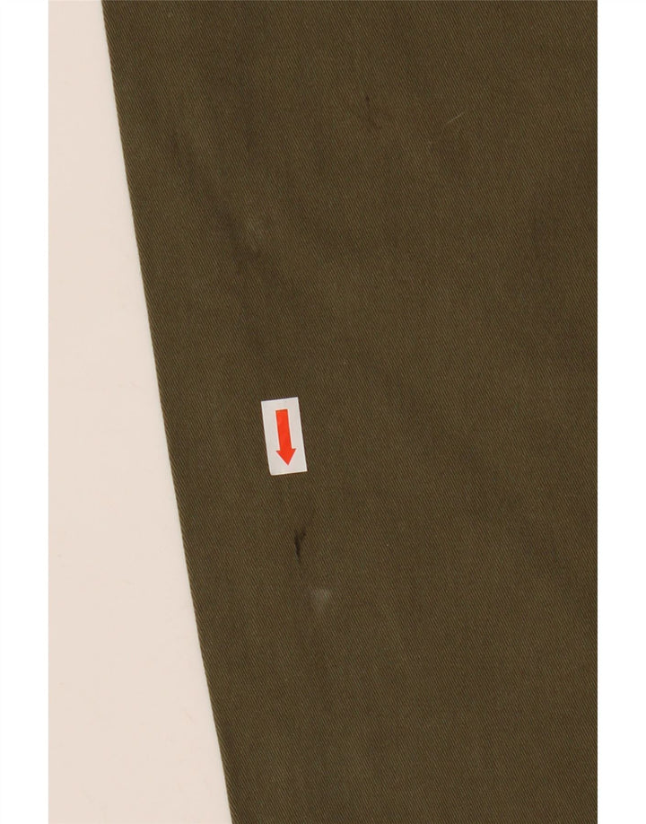 CALVIN KLEIN Pantalones cortos cónicos para mujer US 12 Large W34 L26 Caqui