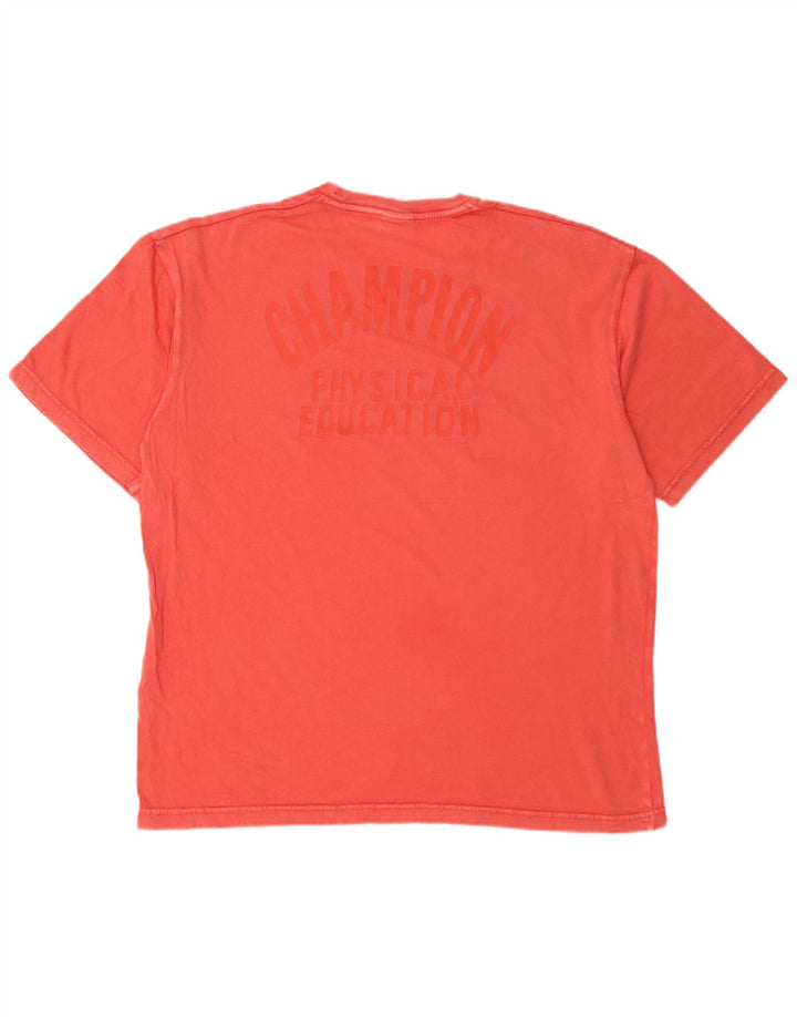 Champion Camiseta para hombre Top Small Naranja