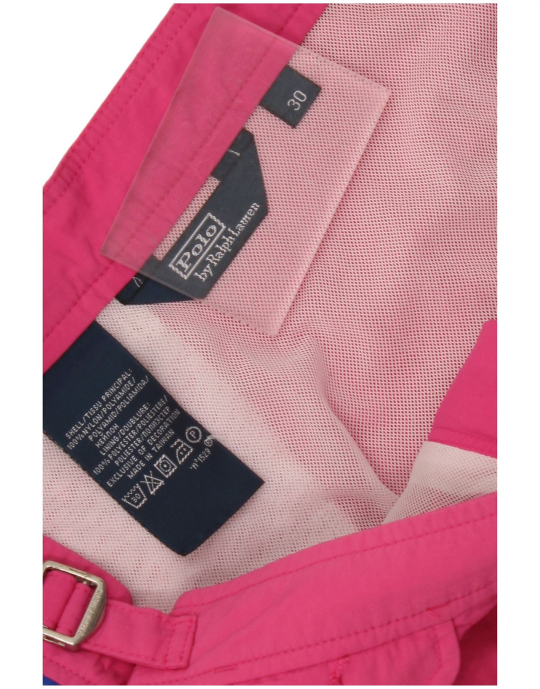POLO RALPH LAUREN Bañador para mujer UK 40 Medium Pink Colourblock