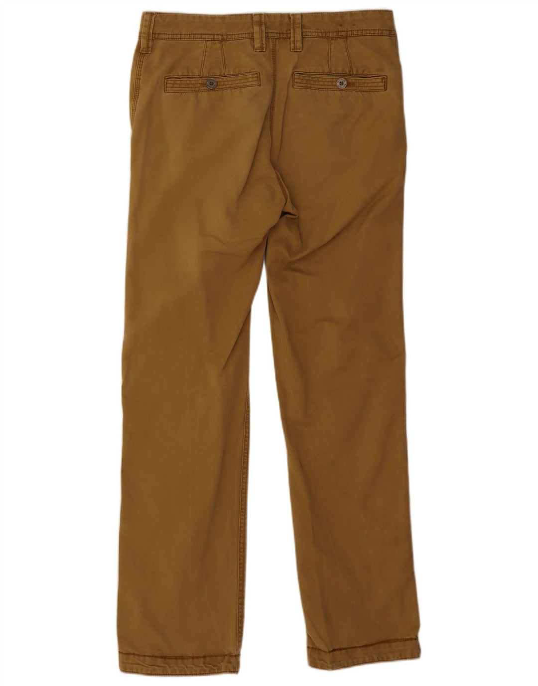 Pantalones chinos rectos para hombre Fat Face W30 L31 Caqui Algodón