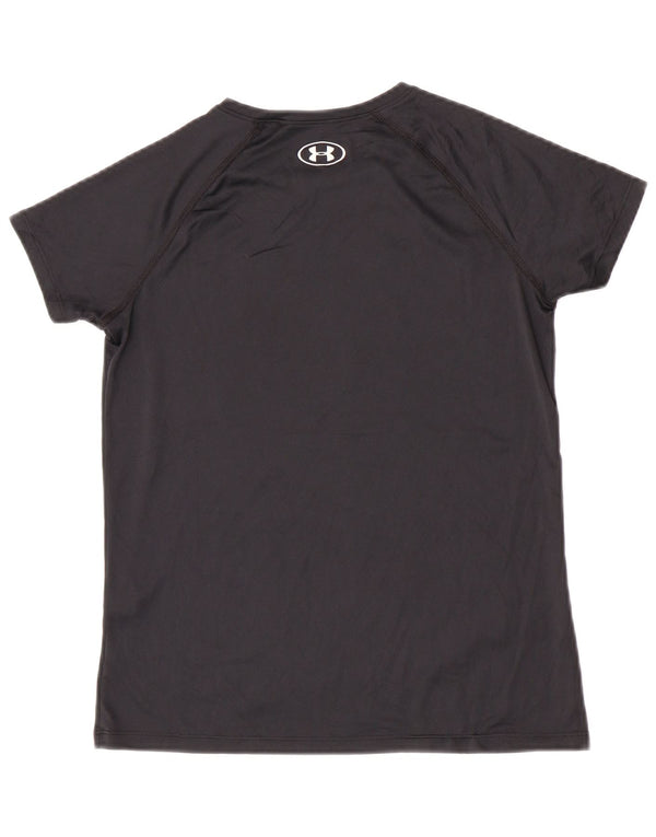 Under Armour Camiseta gráfica para niña Top 13-14 años XL Negro Deporte
