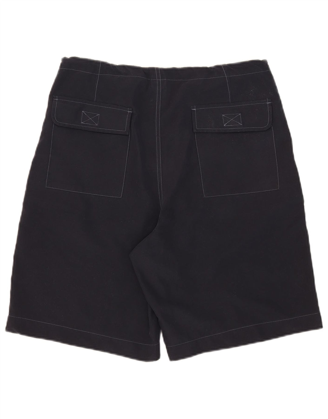 Gap Pantalones cortos casuales para hombre pequeño W30 poliéster azul marino