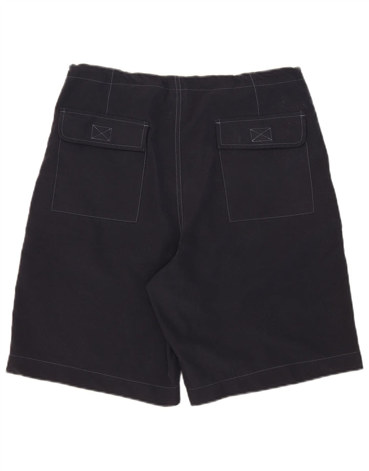 Gap Pantalones cortos casuales para hombre pequeño W30 poliéster azul marino