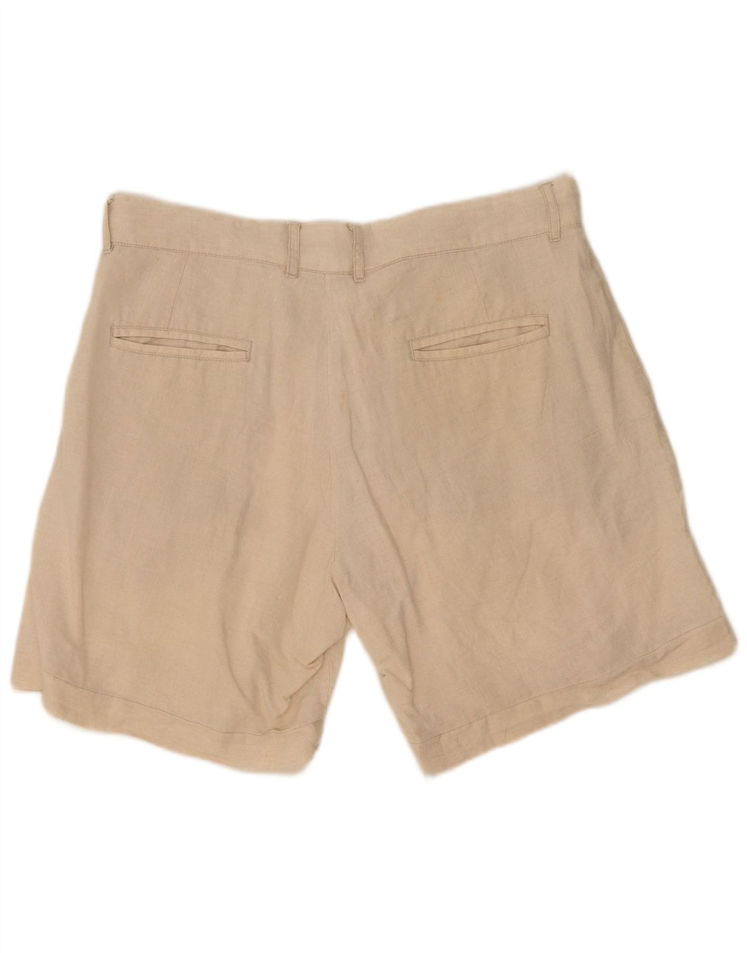 Zara Mens Chino Shorts Grande W32 Beige