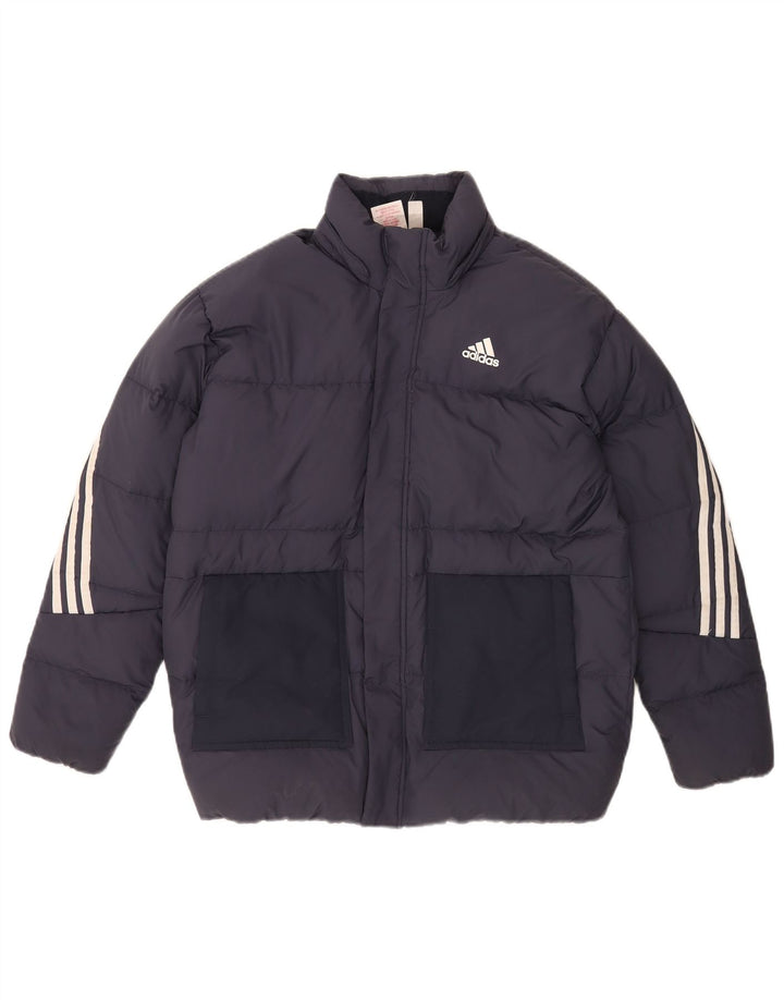 Adidas Chaqueta Acolchada Niño 13-14 Años Azul Marino Poliéster
