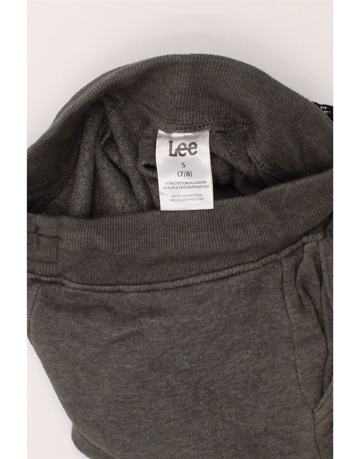 LEE Boys Sport Shorts 7-8 Years Small Grey Cotton Vintage Lee and Second-Hand Lee from Messina Hembry 