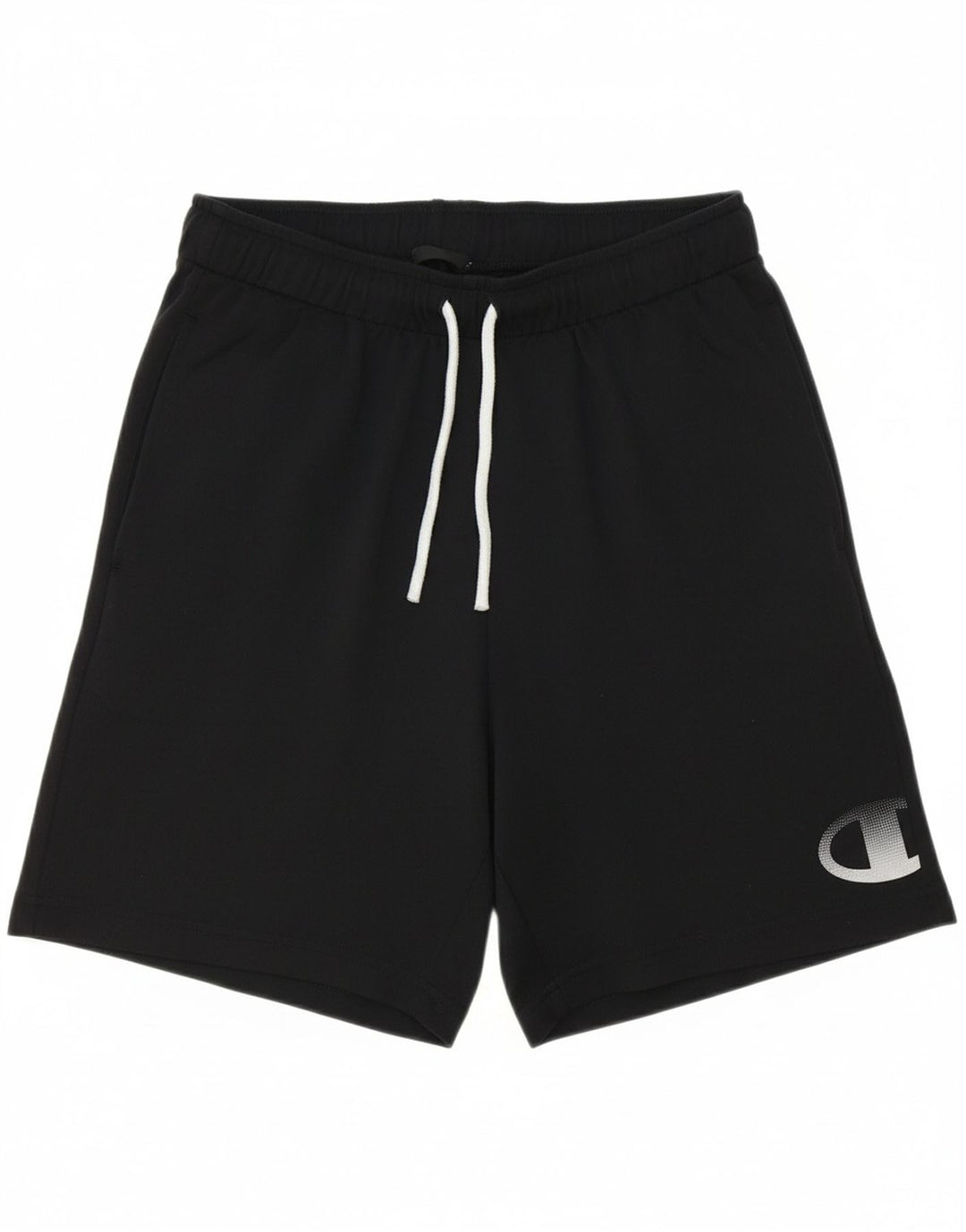 CHAMPION Mens Sport Shorts Medium  Black Polyester Vintage Champion and Second-Hand Champion from Messina Hembry 