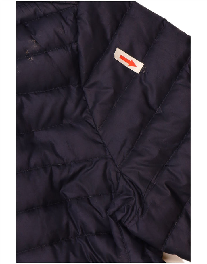 Superdry Chaqueta Acolchada Con Capucha Para Mujer UK 44 Poliéster Azul Marino Mediano