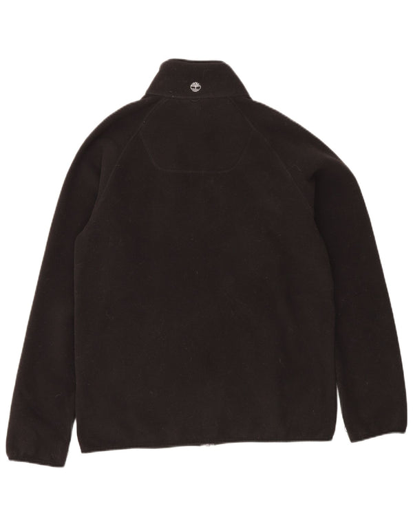 TIMBERLAND Chaqueta polar extragrande para mujer UK 10 Small Black