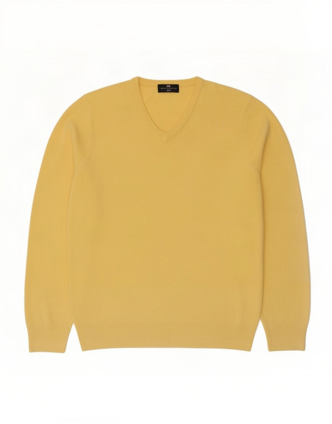 Marks & Spencer Jersey con Cuello en V para Hombre Acrílico Amarillo Medio