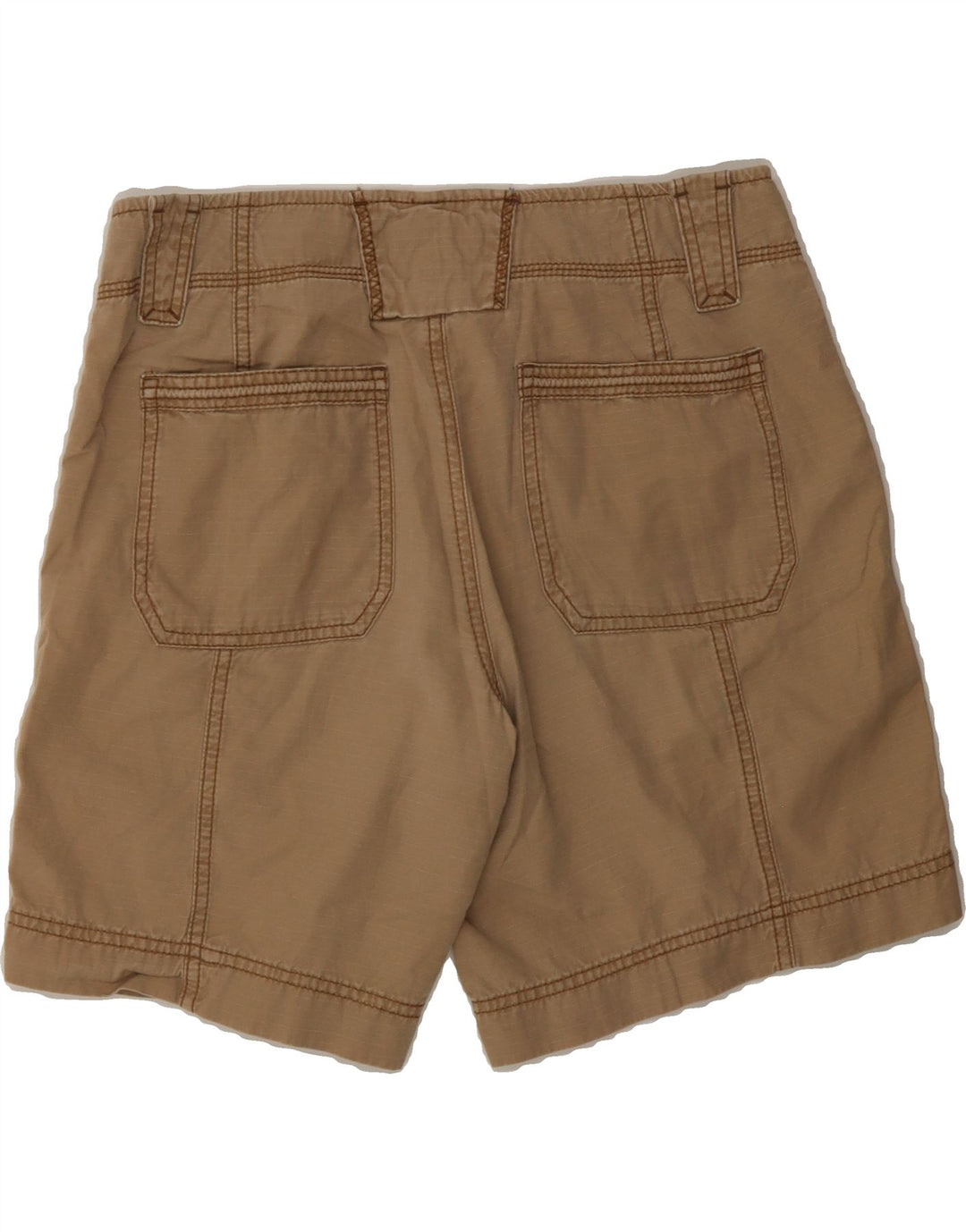 EDDIE BAUER Womens Chino Shorts US 4 Small W32 Brown Cotton Vintage Eddie Bauer and Second-Hand Eddie Bauer from Messina Hembry 