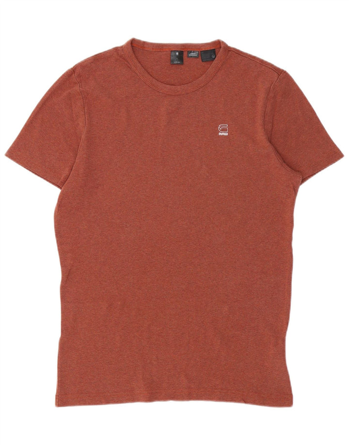 G-STAR Hombre Camiseta Top Large Granate Algodón
