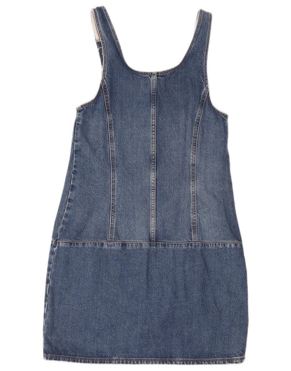 Vestido estilo peto vaquero para mujer de Fat Face UK 8 Small Algodón azul