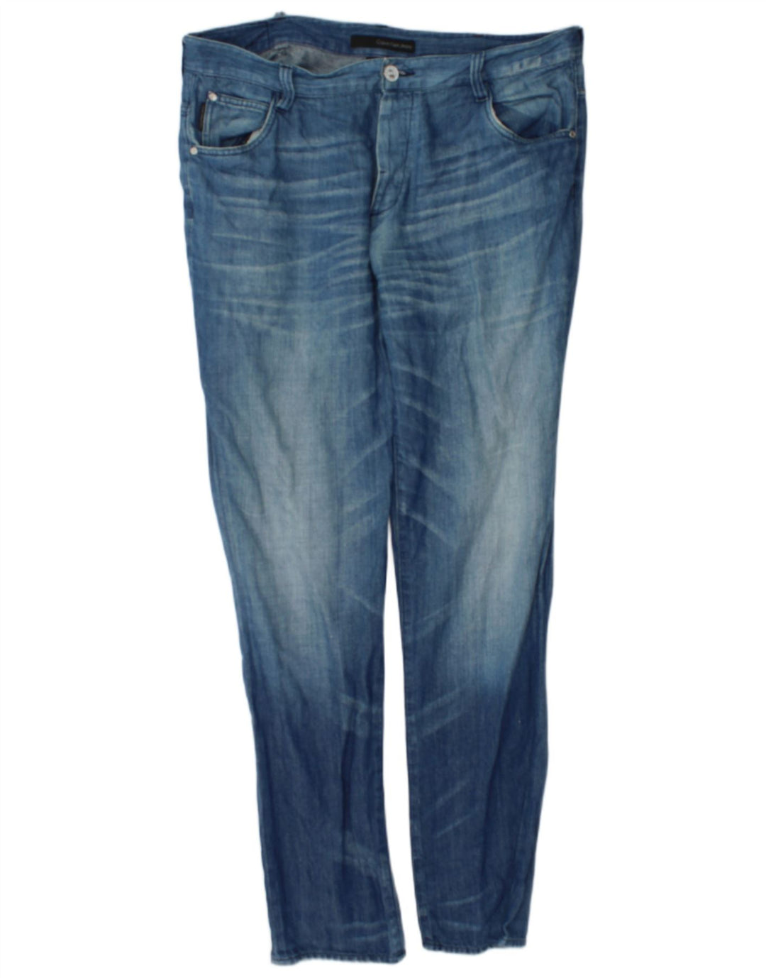 Calvin Klein Jeans Regular Slim para Hombre W38 L34 Azul
