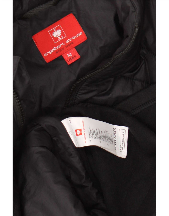 Engelbert Strauss Chaqueta acolchada para mujer UK 44 Mediana Negro Colorblock