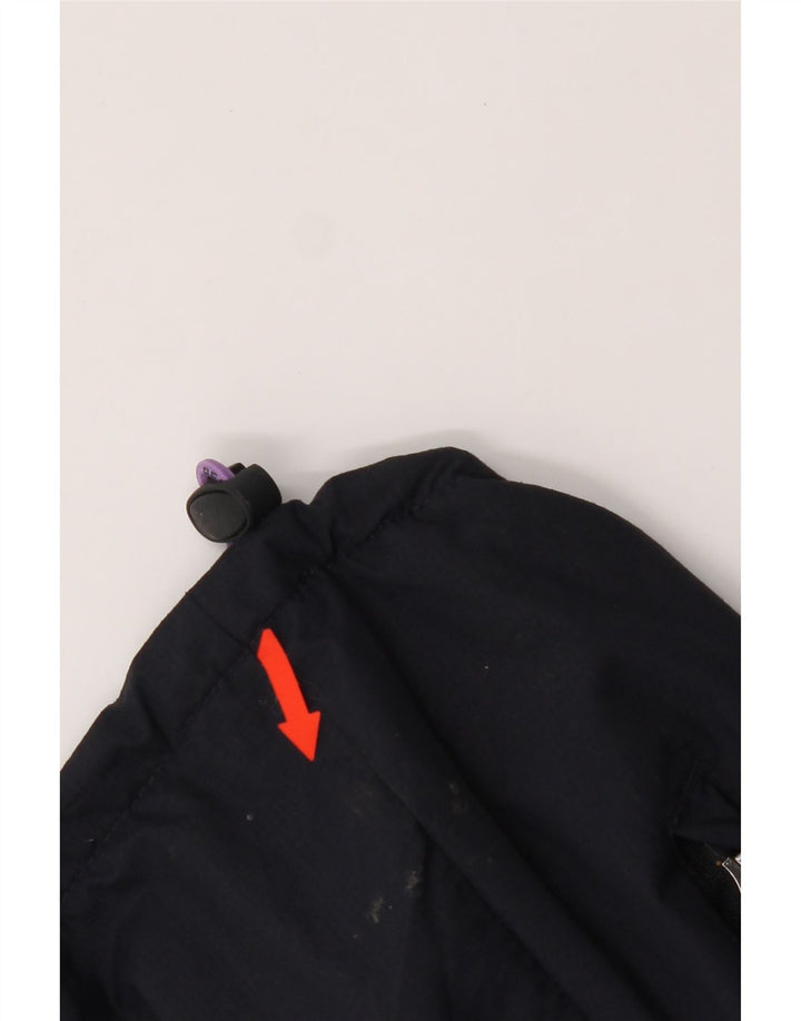 SUPERDRY Womens Windcheater Windbreaker Jacket UK 14 Medium Navy Blue Vintage Superdry and Second-Hand Superdry from Messina Hembry 
