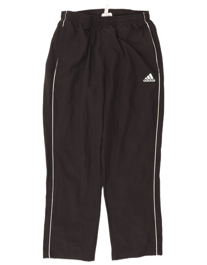 Pantalones de chándal ADIDAS para hombre, talla grande, poliéster negro