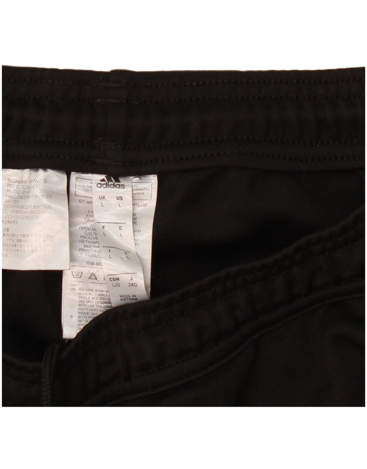 Pantalón De Chándal Adidas Hombre Grande Negro Poliéster