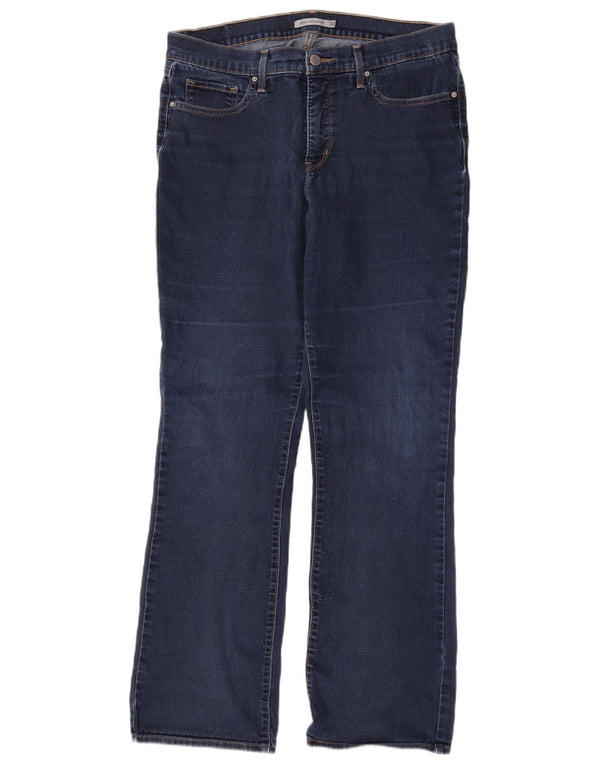 Levi's Mujer 315 Shaping Bootcut Jeans W32 L31 Algodón Azul Marino