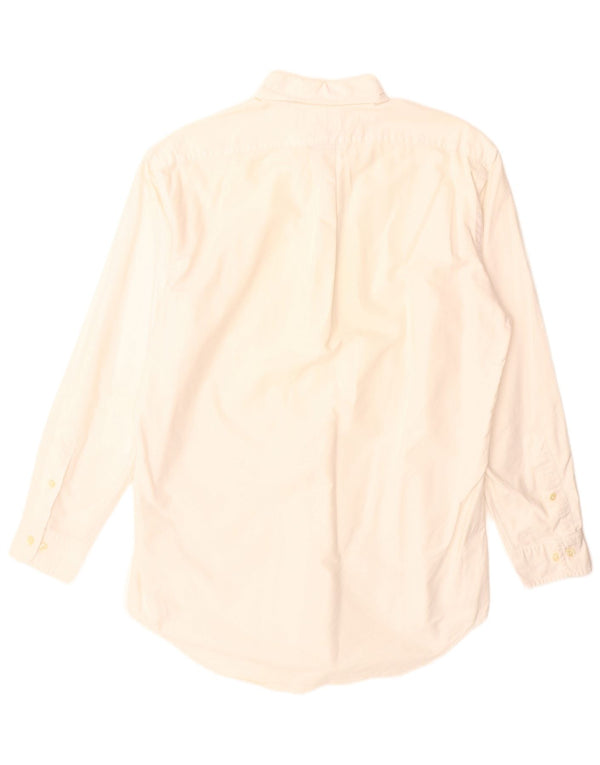 Ralph Lauren - Camisa de corte clásico para hombre, talla 15, mediana, color blanco roto