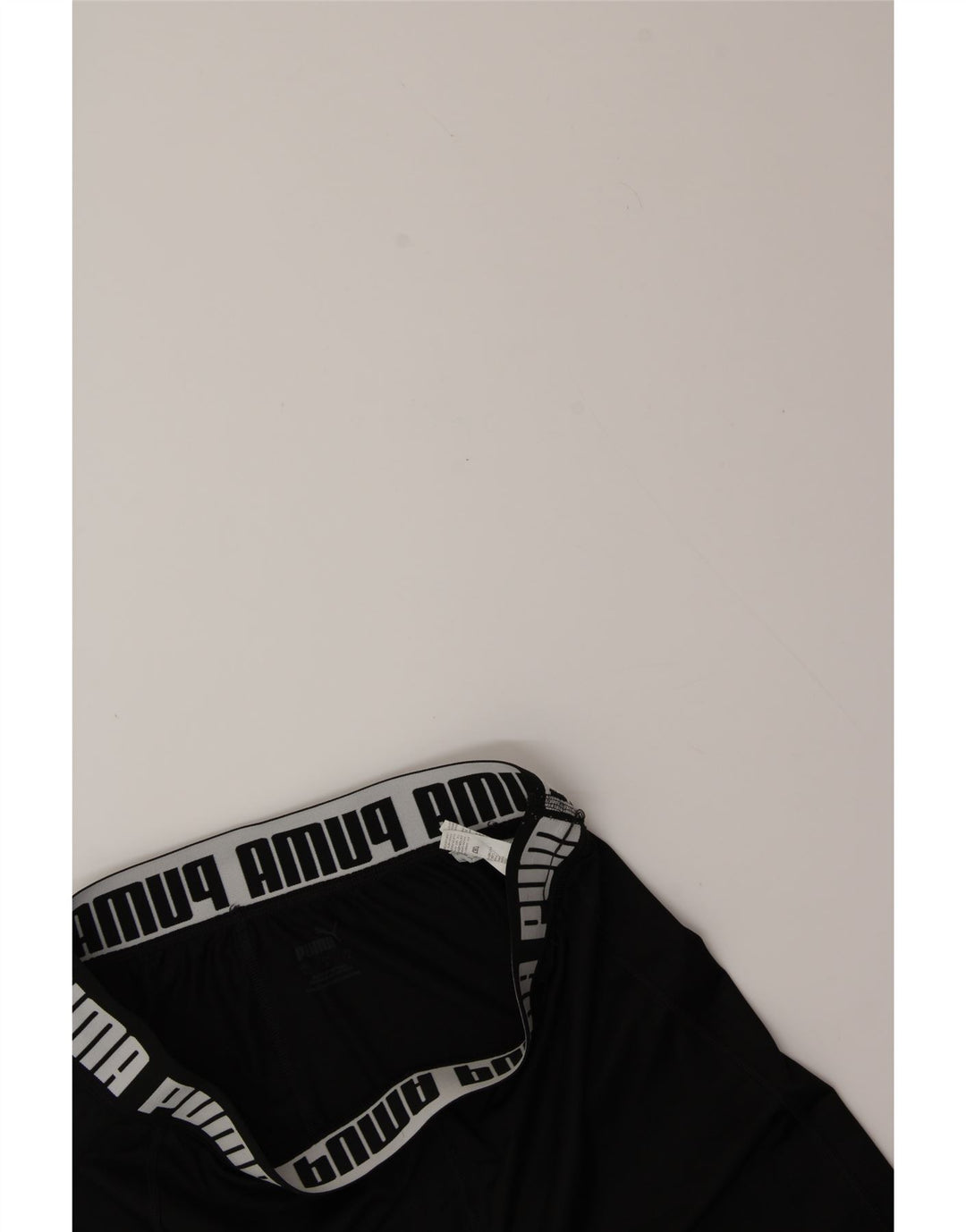 PUMA Womens Graphic Leggings UK 16 Large  Black Polyester Vintage Puma and Second-Hand Puma from Messina Hembry 